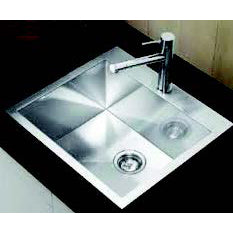 Diamond 15x17x10" Stainless Steel Kitchen Sink Kit w/3 Holes