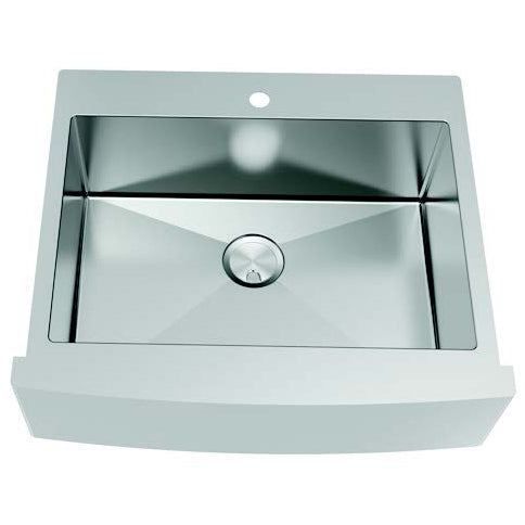 Diamond 29-3/4x25-1/8x10" Single Bowl Kitchen Sink Kit 2 HL