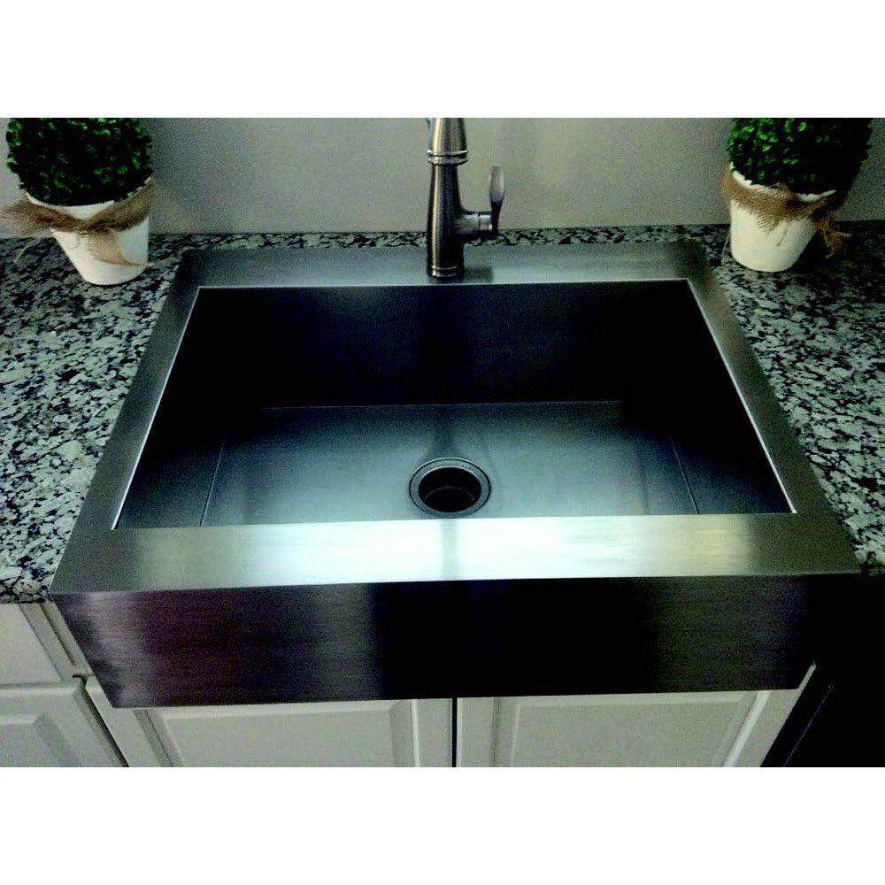 Diamond 35-3/4x25-1/8x10" Single Bowl Kitchen Sink Kit 1 HL