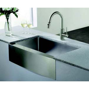 Diamond 29-7/8x20-1/4x10" Stainless Steel Kitchen Sink Kit