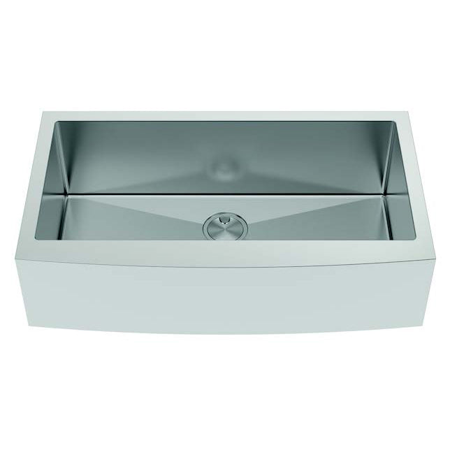 Diamond 35-7/8x22x10" Stainless Steel Kitchen Sink Kit