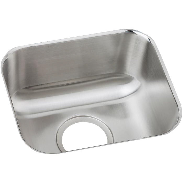 Dayton 14-1/2x12-1/2x6-1/2" Stainless Steel 1-Bowl Bar Sink