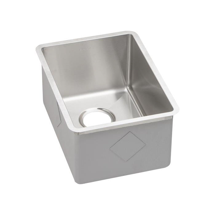 Crosstown 13-1/2x18-1/2x9" SS Single Bowl Bar Sink