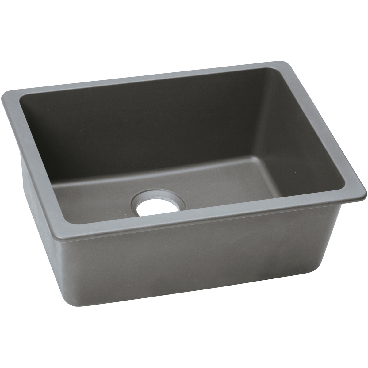 Quartz Classic 24-5/8x18-1/2x9-1/2" 1-Bowl Sink in Greystone