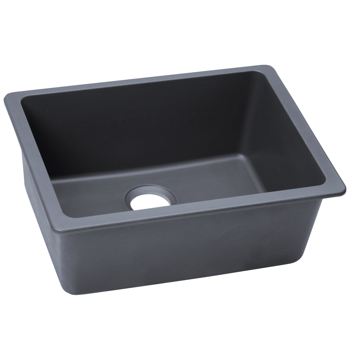 Quartz Classic 24-5/8x18-1/2x9-1/2" Single Bowl Sink in Gray