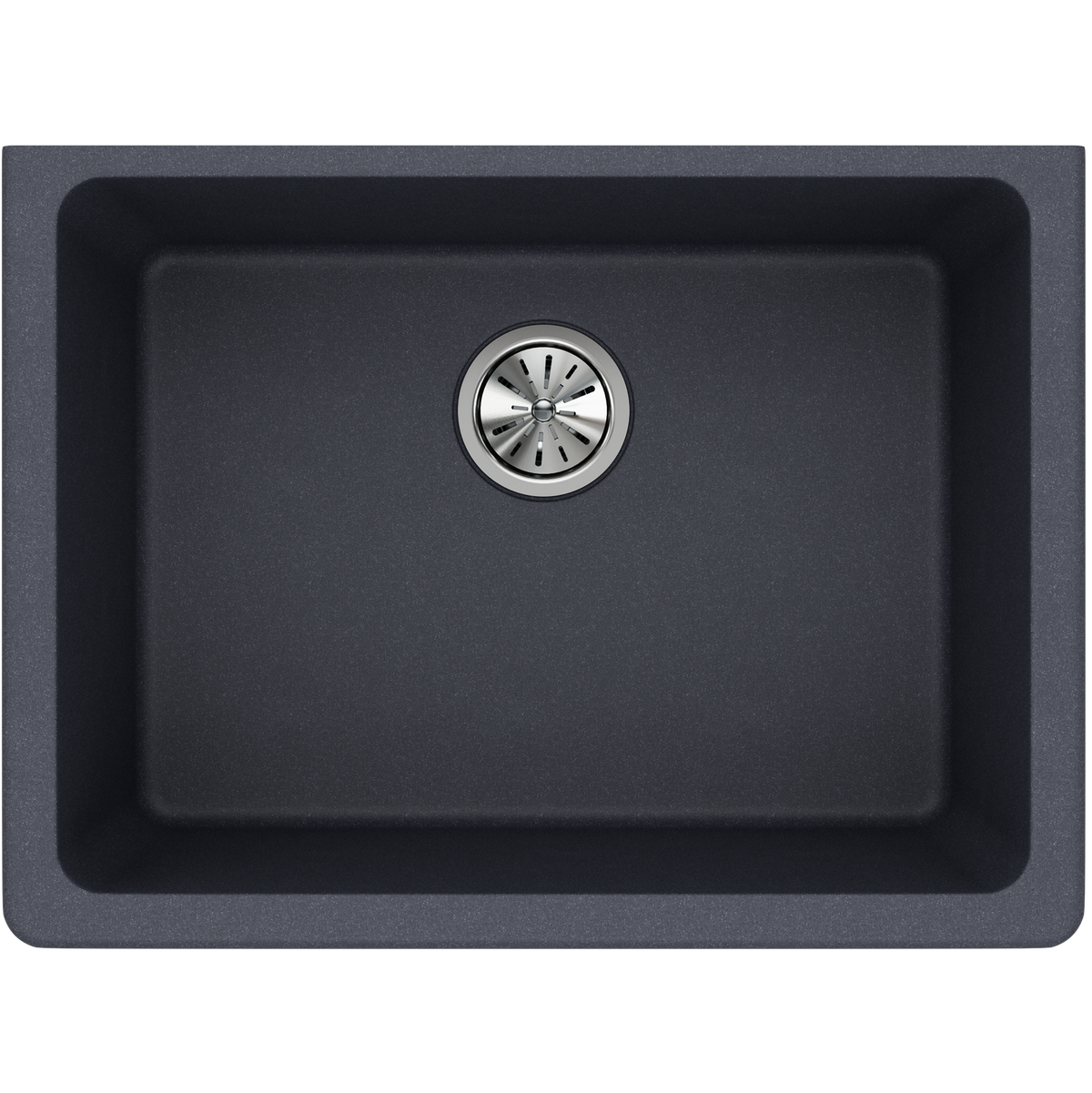 Quartz Classic 24-5/8x18-1/2x9-1/2" Single Bowl Sink in Gray