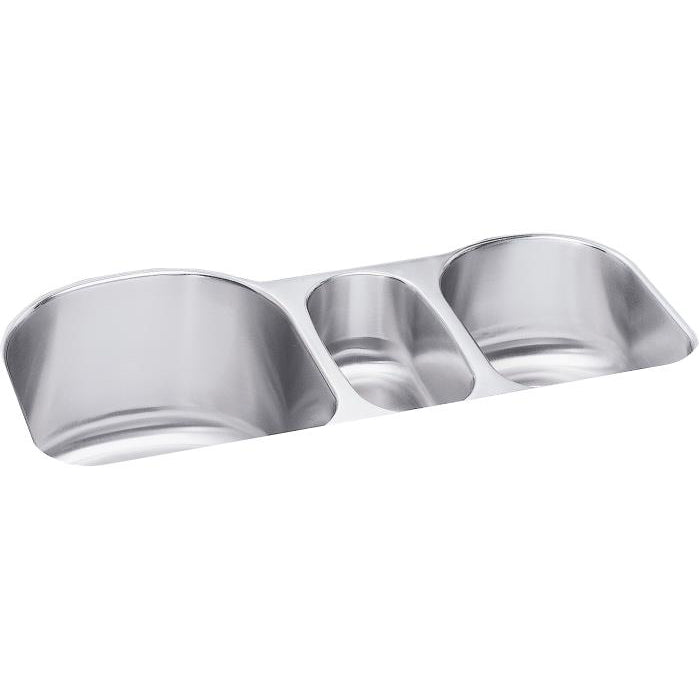 Lustertone 39-1/2x20x10" Stainless Steel Triple Bowl Sink