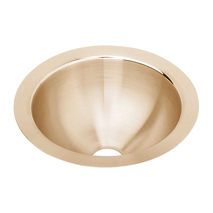 CuVerro Antimicrobial 11-3/8x11-3/8x4-3/4" Copper Single Bowl Lavatory Sink