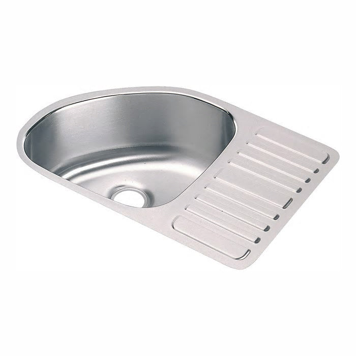 Lustertone 20x14x6-3/8" Stainless Steel Sink w/RH Bowl