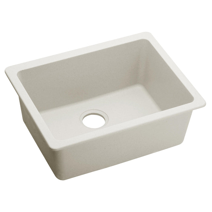 Quartz Luxe 24-5/8x18-1/2x9-1/2" Single Bowl Sink in Ricotta
