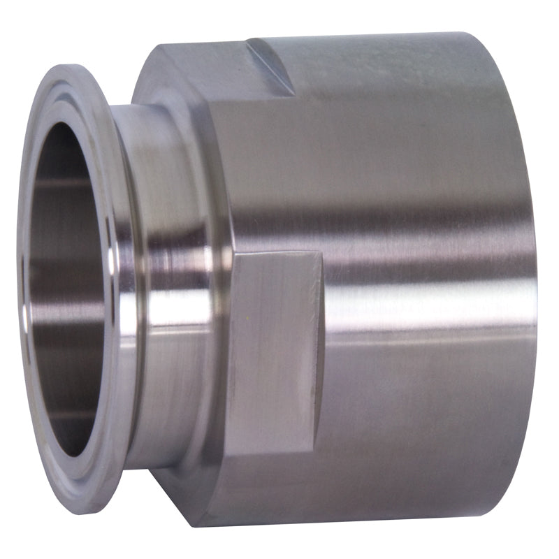 ADAPT 1-1/2 316L STAINLESS STEEL 22MP-R150 CLAMP X FNPT - 1-1/2 THREAD