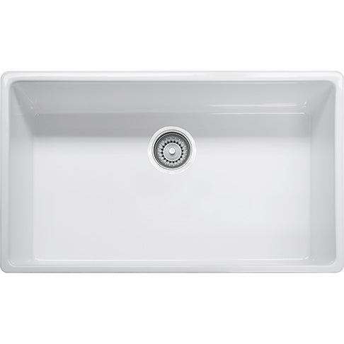 Farm House 33x20x10-15/64" Fireclay Single Bowl Sink White