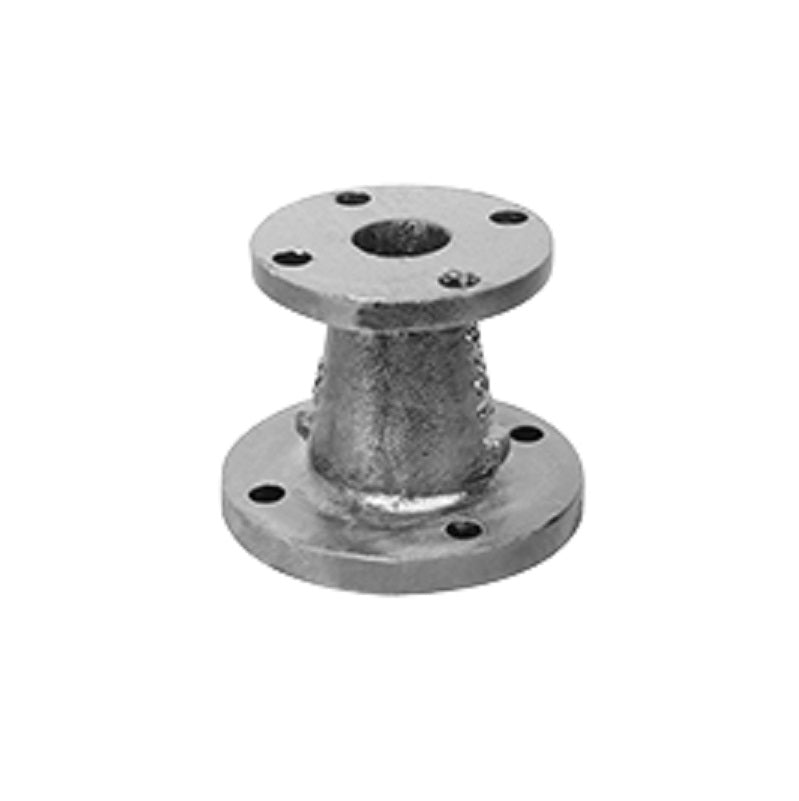 REDUCER 3x2-1/2 BLACK CAST IRON CONCENTRIC FIGURE 27 - FLANGED END