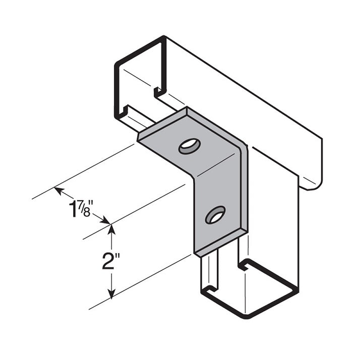 FS-5103 E/G 2 HOLE 90 DEGREE CONNECTOR