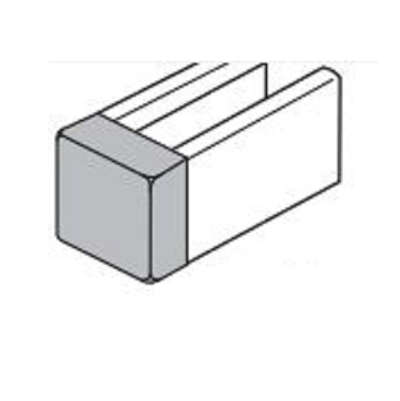 FS-5960-1W WHITE STRUT END CAP