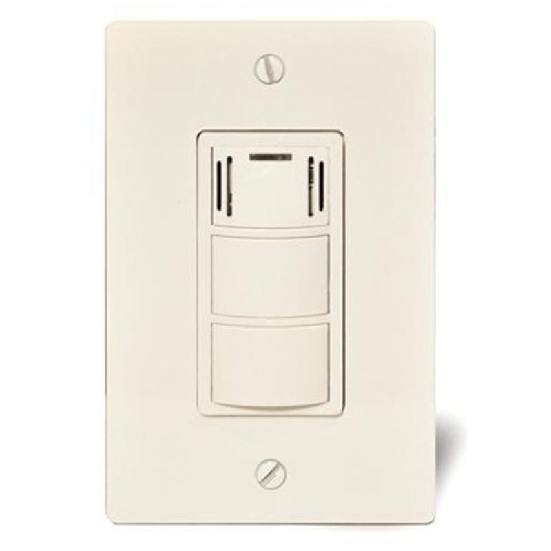 WhisperControl Condensation Sensor Plus - Dew Point Sensing On/Off/Light Wall Control Almond