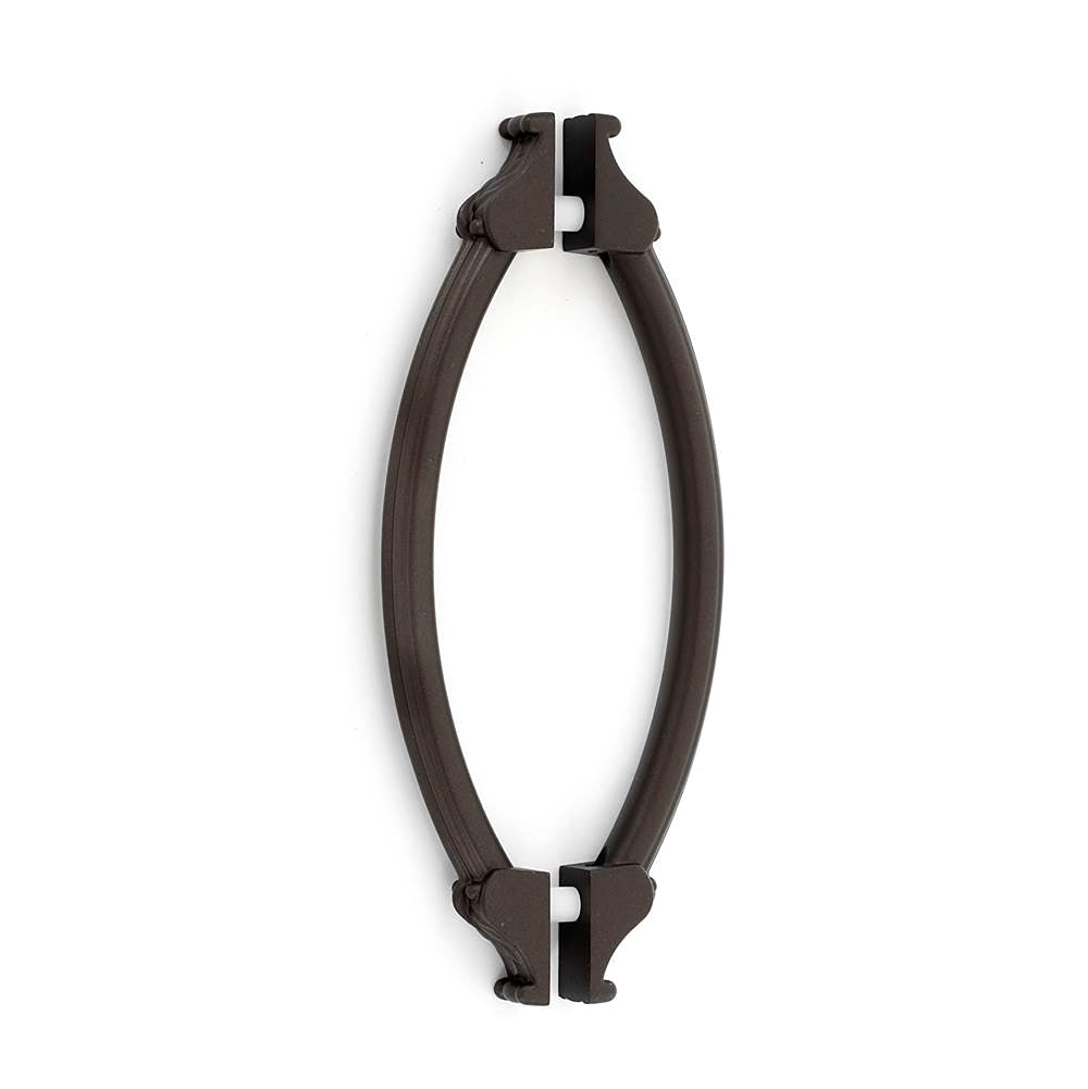 Fiore 6" Back-to-Back Pull w/Chocolate Bronze Finish