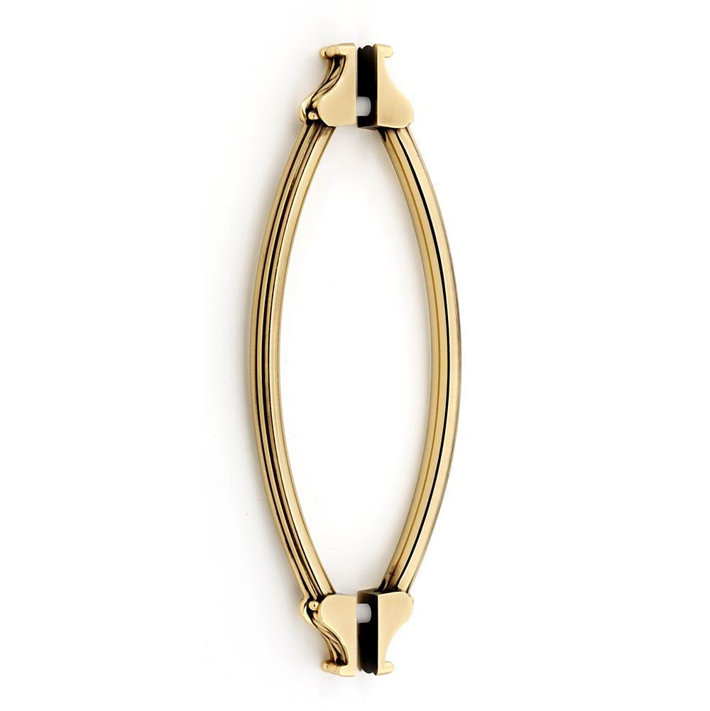 Fiore 8" Back-to-Back Pull w/Polished Antique Finish