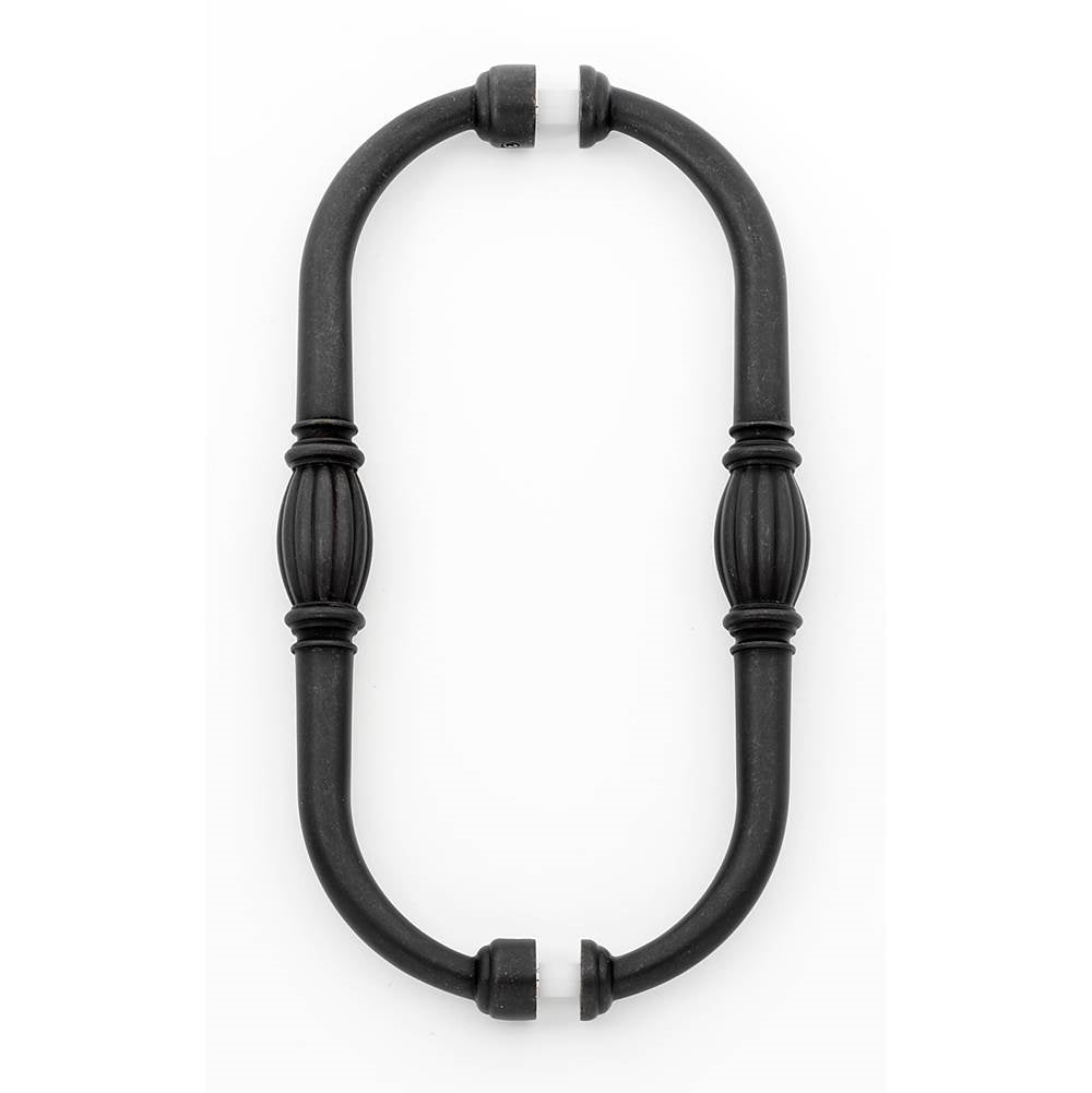 Tuscany 8" Back-to-Back Pull w/Barcelona Finish