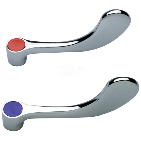 4" Wristblade Handles For Faucet In Chrome
