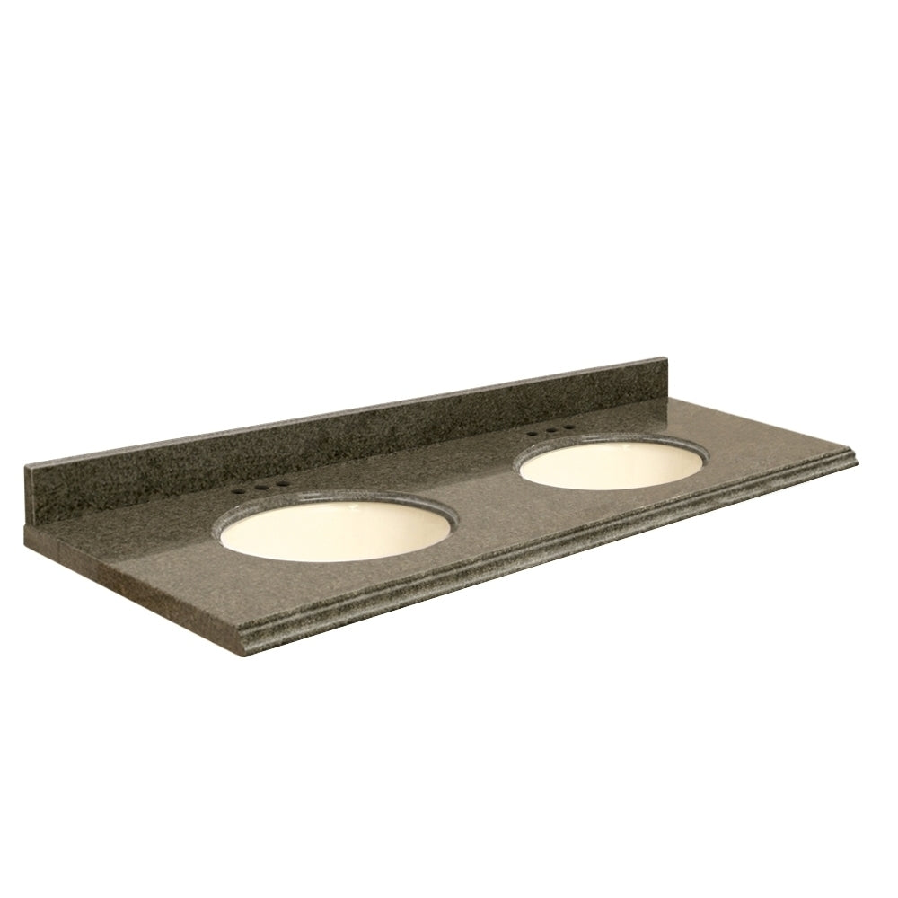 VANITY TOP 61X22 8CC GRANITE G61222-F3-U-B-8 SEA GREEN