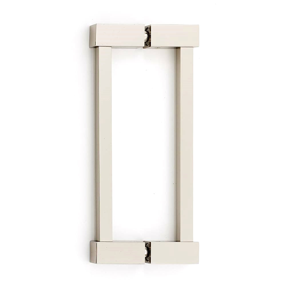 Contemporary II 6" Back-to-Back Pull, Polished Nickel Finish