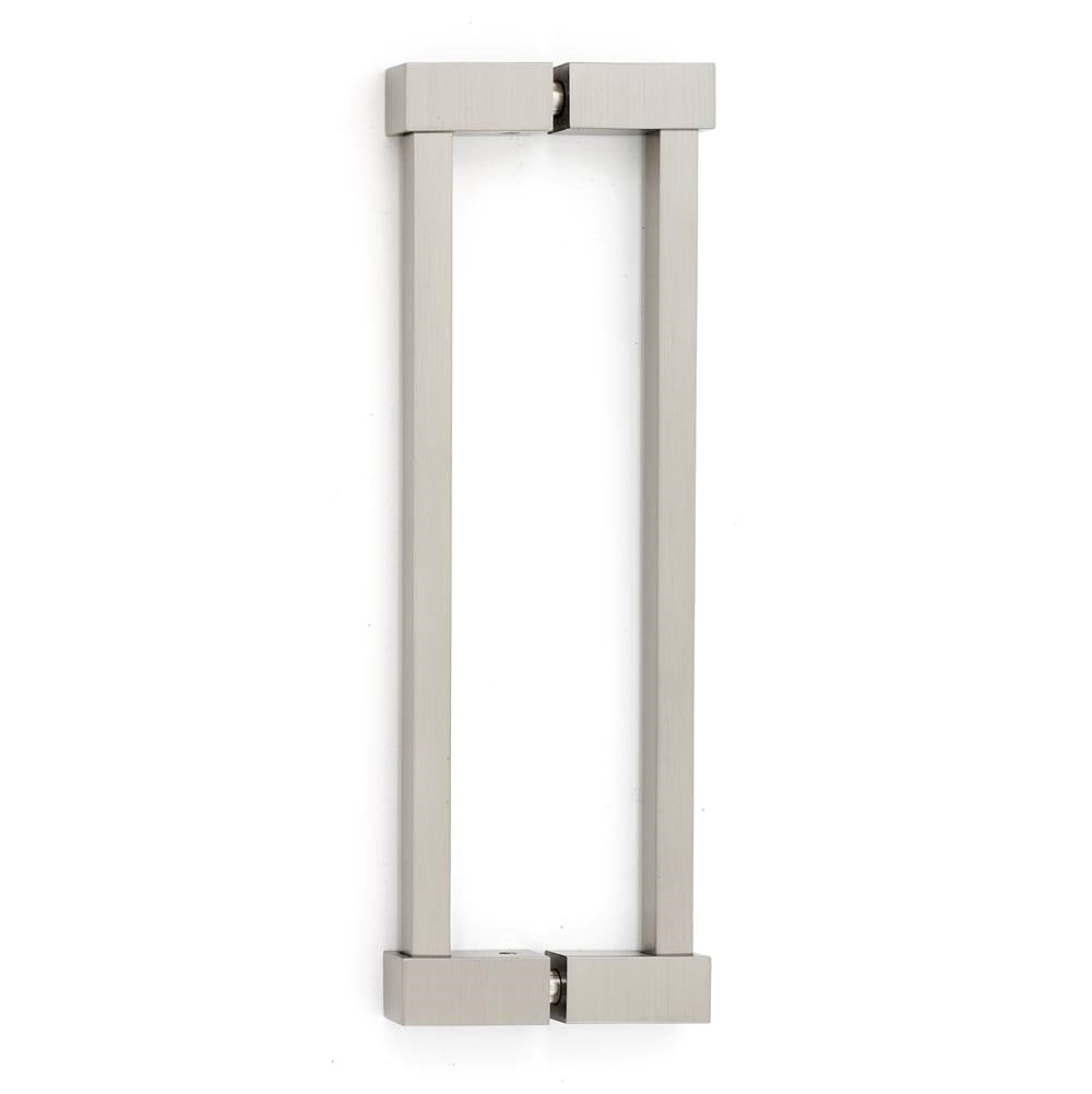 Contemporary II 8" Back-to-Back Pull w/Satin Nickel Finish
