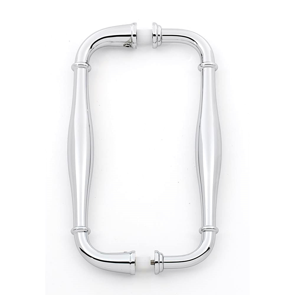 Charlie's 6" Back-to-Back Pull w/Polished Chrome Finish