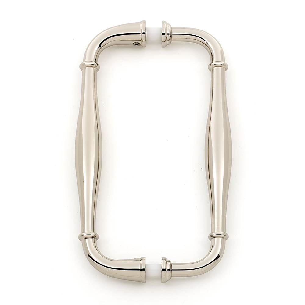Charlie's 6" Back-to-Back Pull w/Polished Nickel Finish