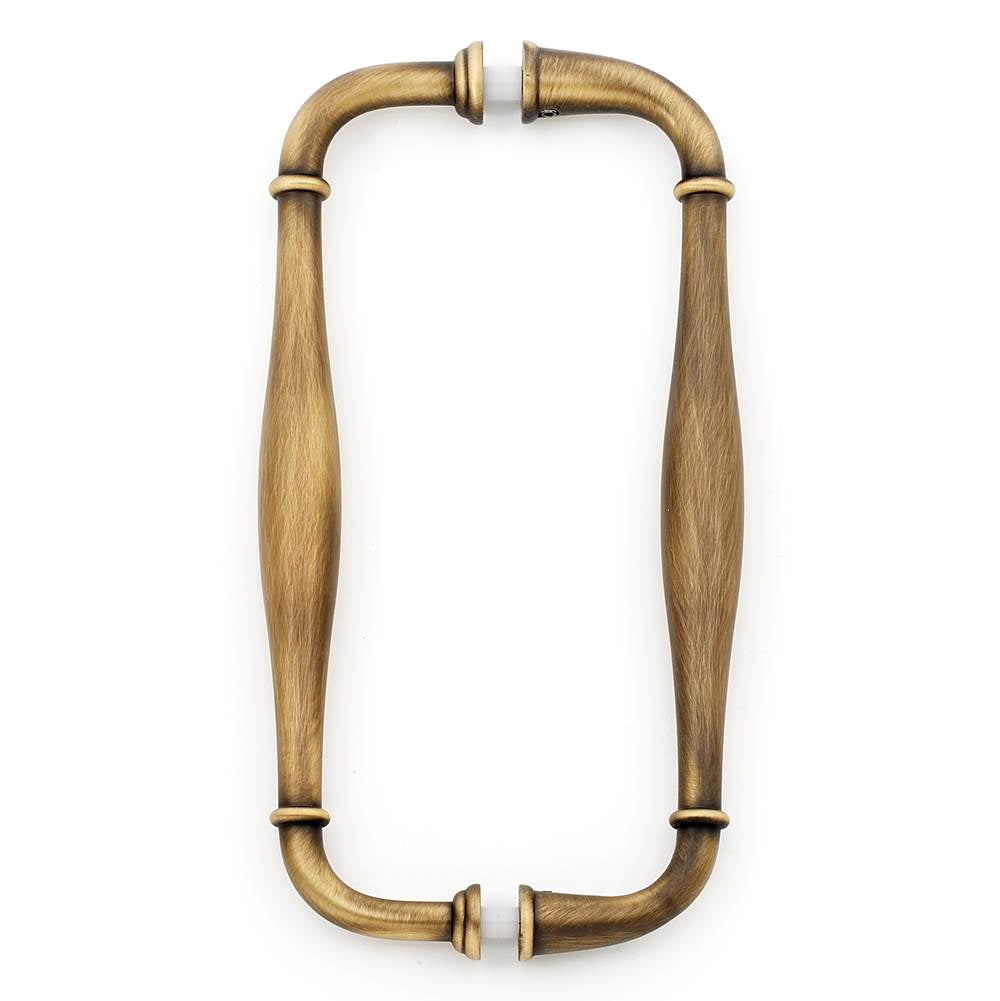 Charlie's 8" Back-to-Back Pull, Antique English Matte Finish