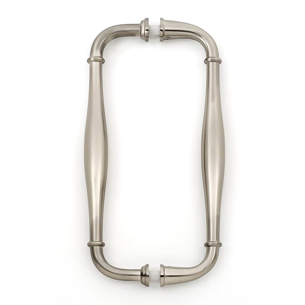 Charlie's 8" Back-to-Back Pull w/Satin Nickel Finish