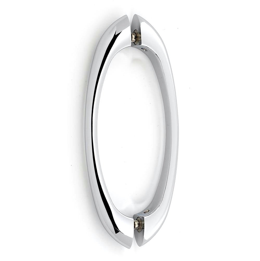 C855 6" Back-to-Back Pull w/Polished Chrome Finish