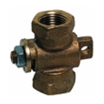 Gas Cock 3/4" Flat Head Max Pressure 125 PSIG
