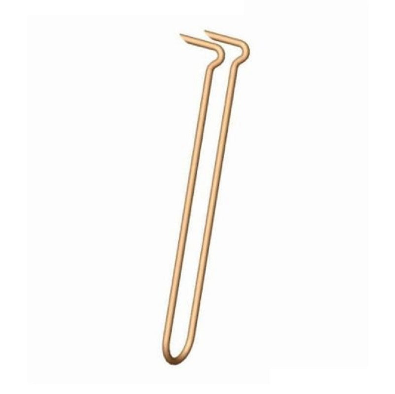 TUBE HOOK 1/2X6 CTS COPPER PLATED 50 PER BOX