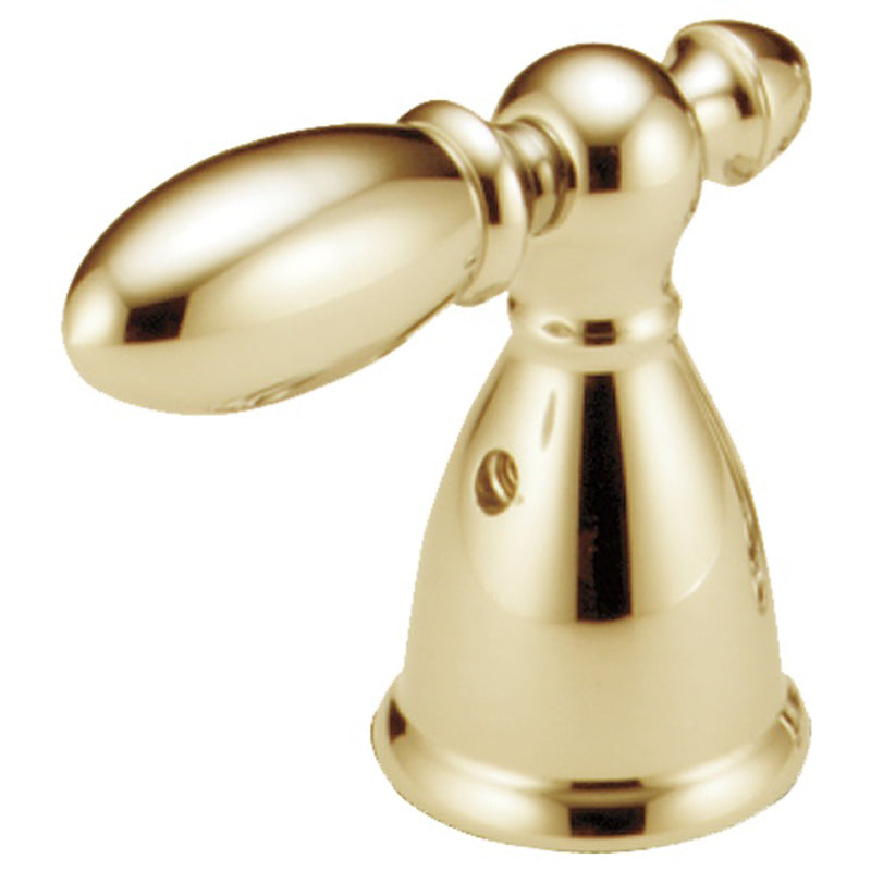 Victorian Lever Handles in Polished Brass (2 pc)