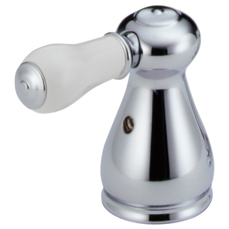 Leland Porcelain Lever Handles in Chrome (2 pc)