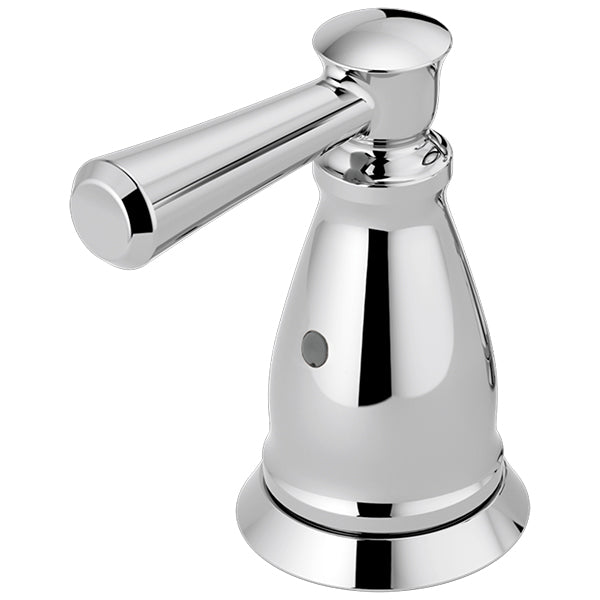 Linden 2H Lavatory Metal Lever Handle Set in Polished Chrome