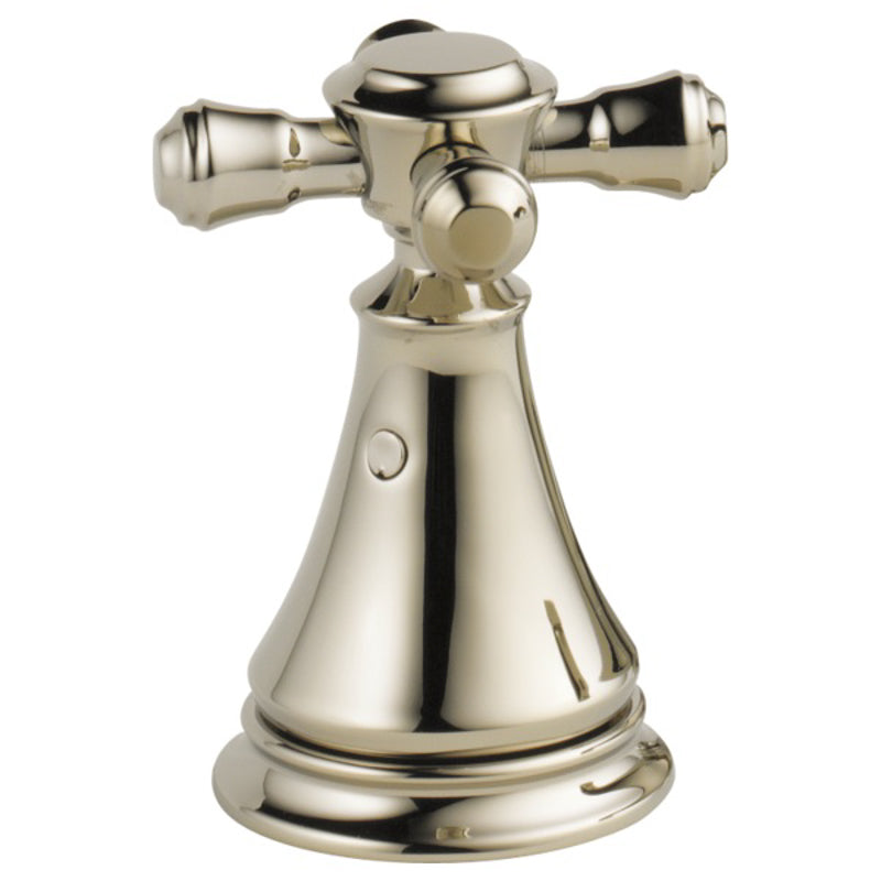 Cassidy Cross Handles in Polished Nickel (2 pc) for Lav Fct