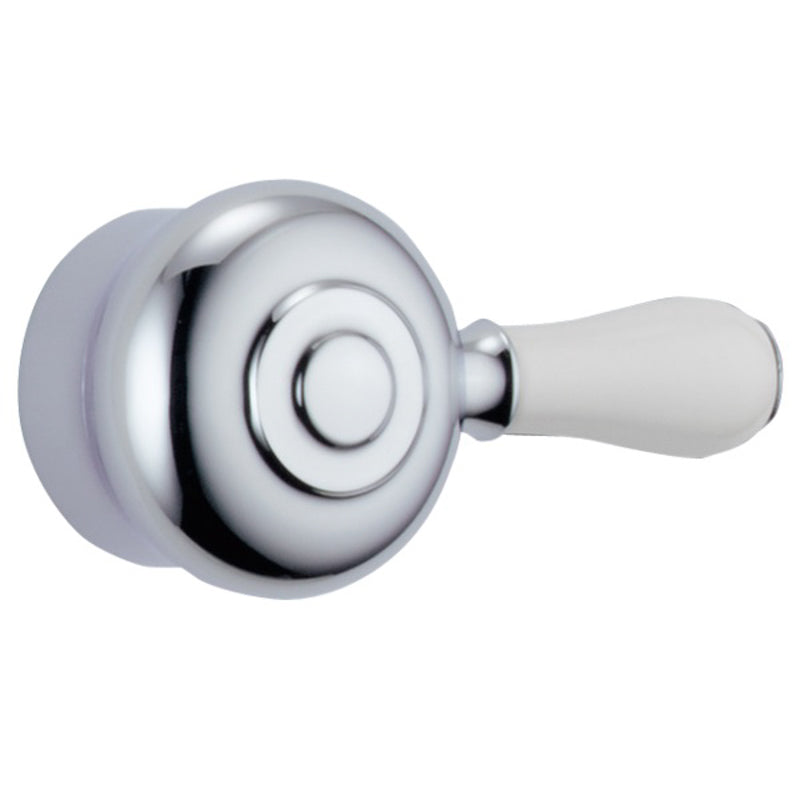 Leland Porcelain Lever Handle in Chrome (1 pc)