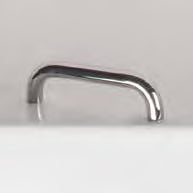Jacuzzi Tub 7" Hand Rails in Brushed Chrome