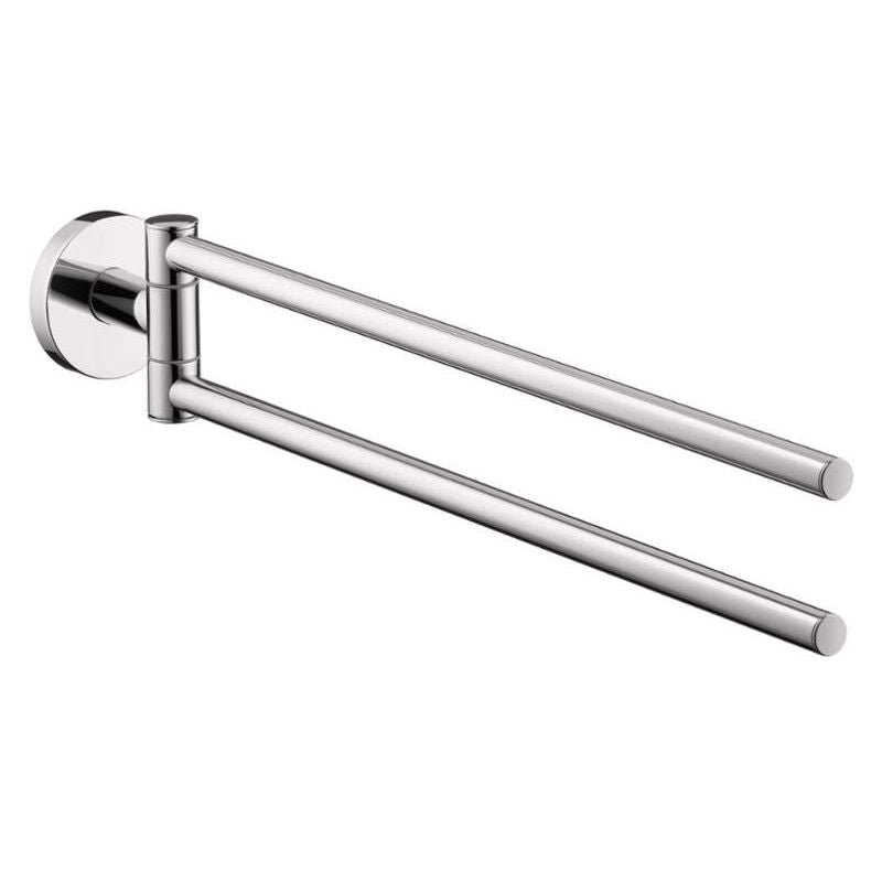 Logis S/E 15" Dual Swivel Towel Bar in Chrome