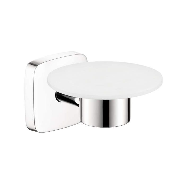 PuraVida Soap Dish w/Holder in Chrome
