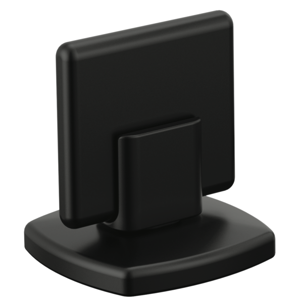 Allaria Widespread Knob Handle Kit in Matte Black (2 pc)