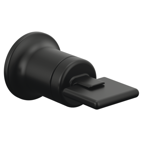 Allaria Wall Mount Lav Knob Handle Kit in Matte Black (1 pc)