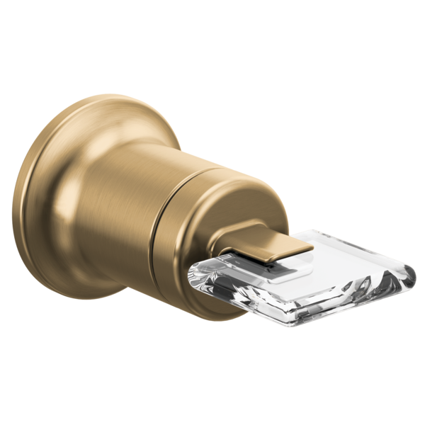 Allaria Wall Mount Lav Knob Handle Kit in Gold/Clear (1 pc)