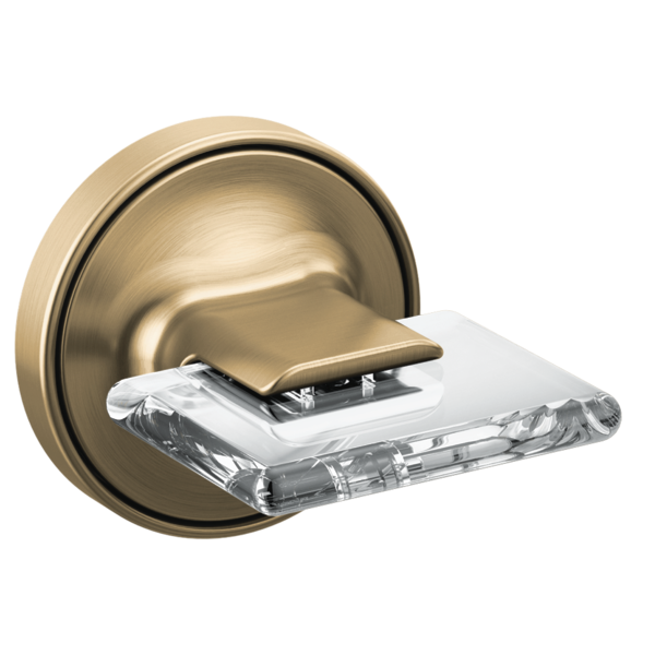 Allaria Wall Mnt Tub Filler Knob Handle in Gold/Clear (1 pc)