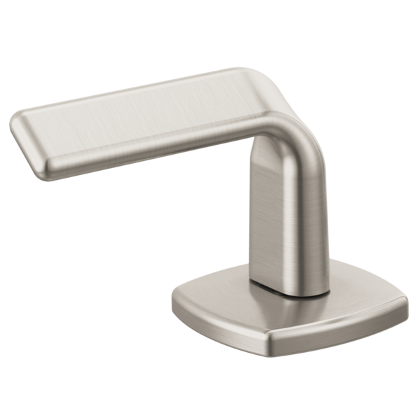 Allaria Widespread Twist Lever Handle Kit in Luxe Nickel