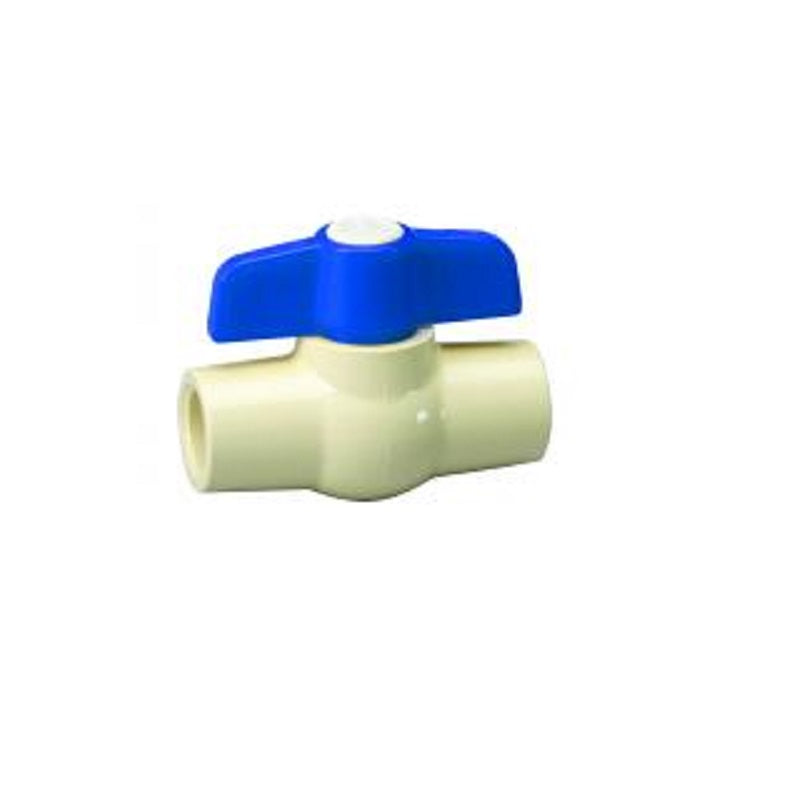 Ball Valve 1/2" CPVC SOCXSOC  Max Pressure 100 PSI