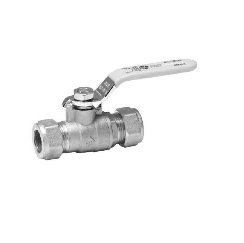 Ball Valve 1" Brass  CMPXCMP   Max Pressure 600 PSI WOG non-shock,150 PSI WSP
