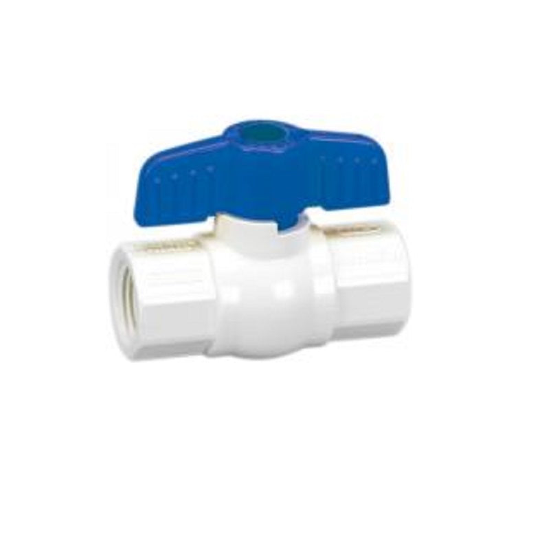 Ball Valve 3/4" Schedule 40 PVC  Threaded  Max Pressure 150 PSI